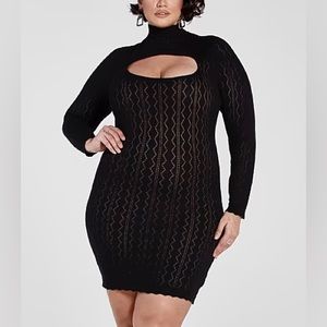 NWT Fashion to Figure Plus size little black dress s size 0x